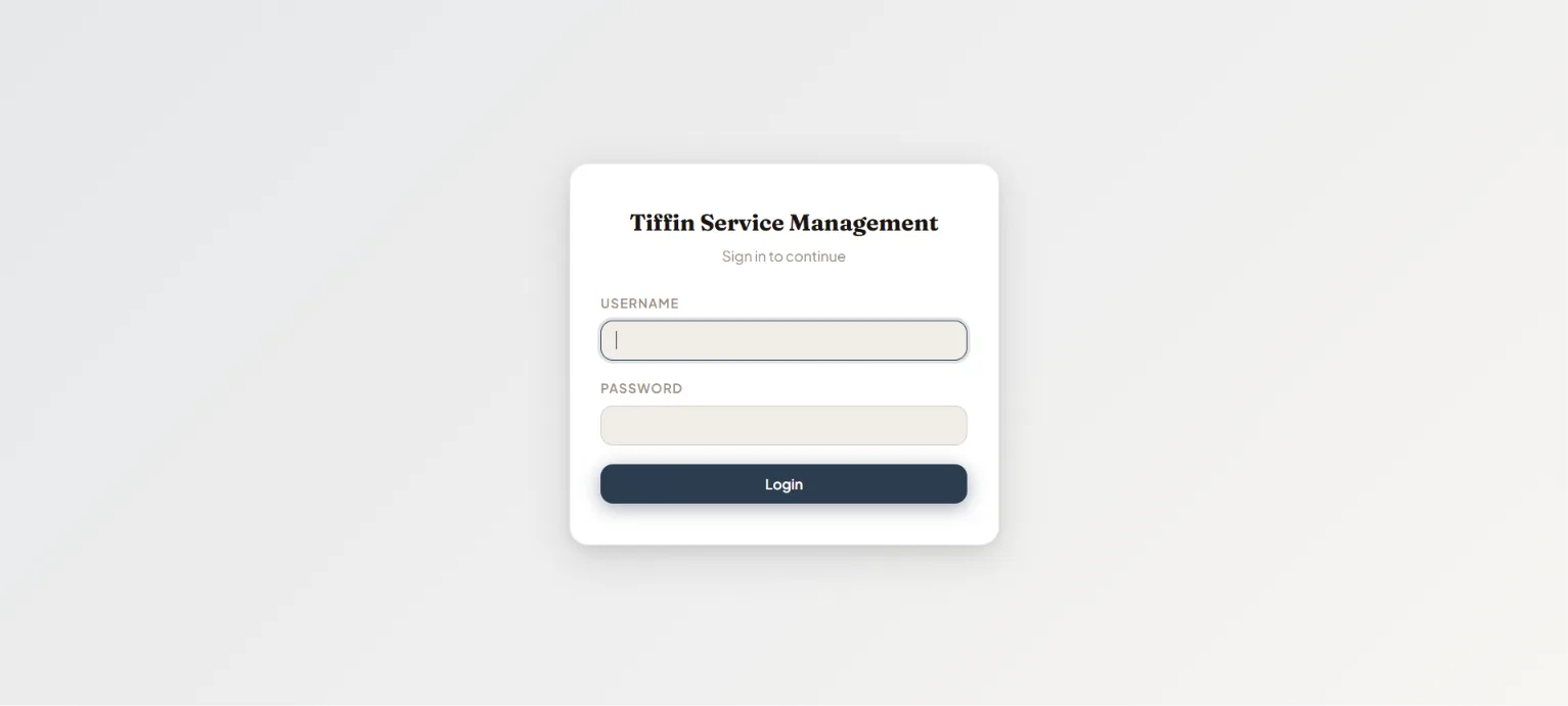 Sakshi Tiffin — Business Website / Application built by Outer Info Solutions